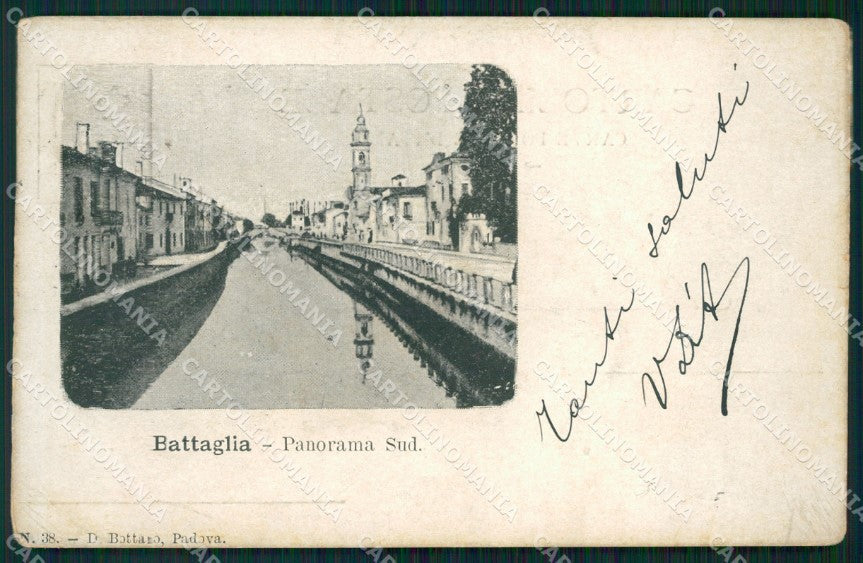 Padova Battaglia Terme cartolina VK0164 – fronte