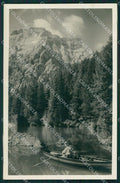 Bolzano Braies Lago di ABRASA Foto cartolina VK0167 – fronte