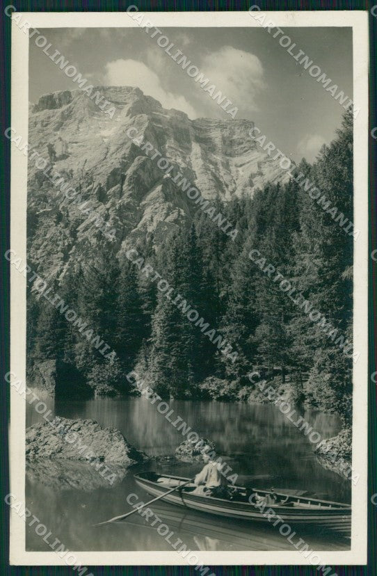 Bolzano Braies Lago di ABRASA Foto cartolina VK0167 – fronte