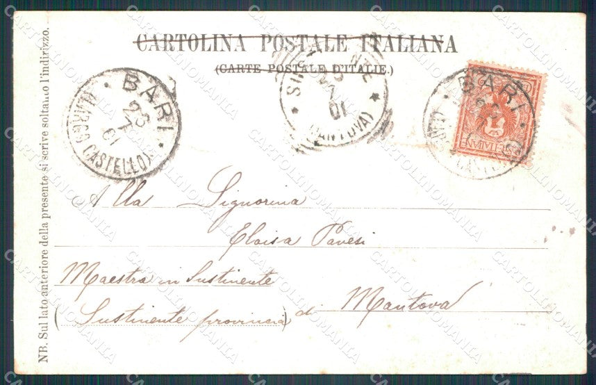 Bari Città MACCHIE cartolina VK0174 – retro