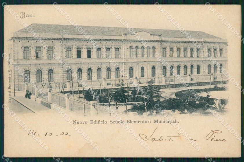 Bari Città Scuole cartolina VK0177 – fronte