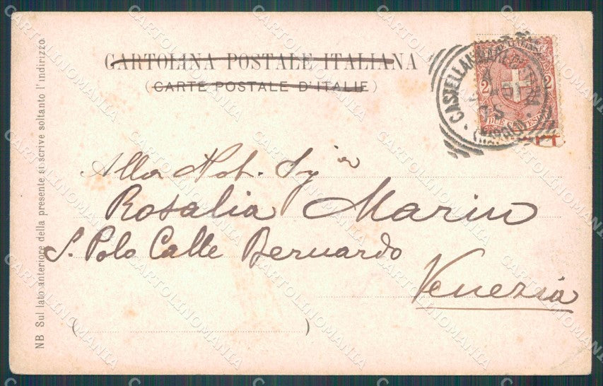 Napoli Castellammare di Stabia Pozzano cartolina VK0223 – retro