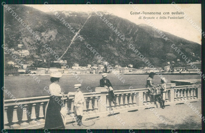 Como Città Lago di Funicolare cartolina VK0250 – fronte