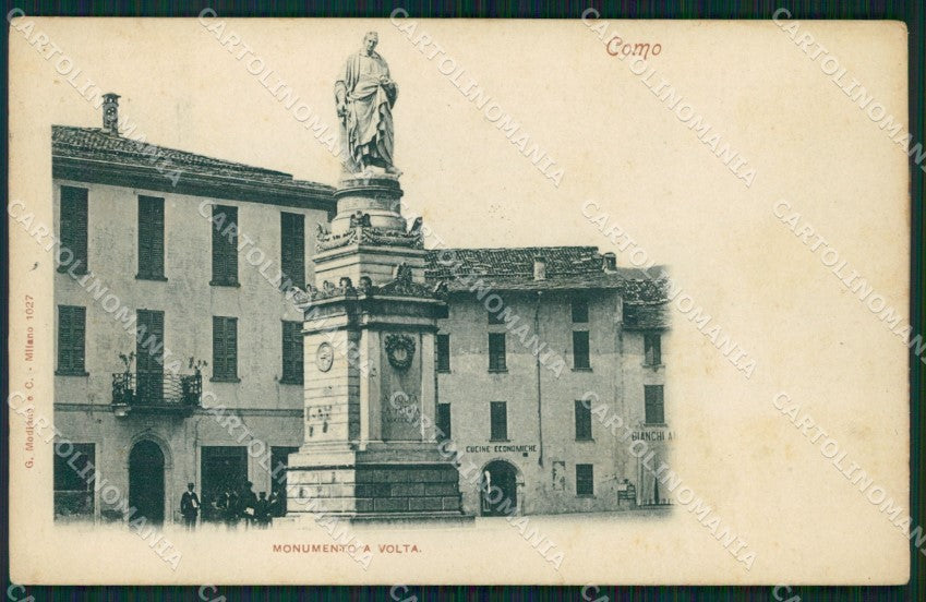 Como Città Volta cartolina VK0255 – fronte