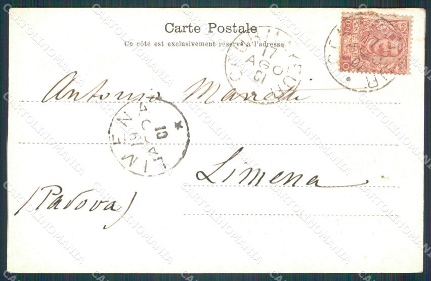 Aosta Courmayeur Giardino Botanico Genta PIEGHINA cartolina VK0267 – retro