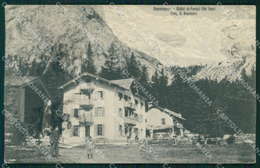 Aosta Courmayeur cartolina VK0269 – fronte