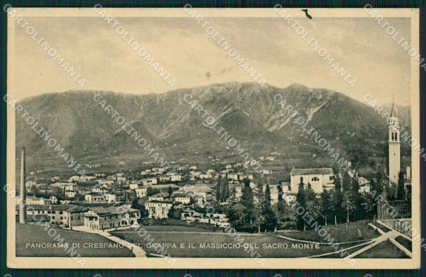 Treviso Crespano del Grappa Sacro Monte cartolina VK0287 – fronte