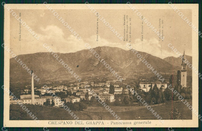 Treviso Crespano del Grappa cartolina VK0289 – fronte