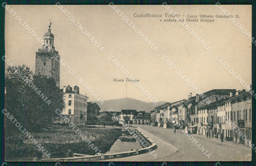 Treviso Castelfranco Veneto Monte Grappa cartolina VK0310 – fronte