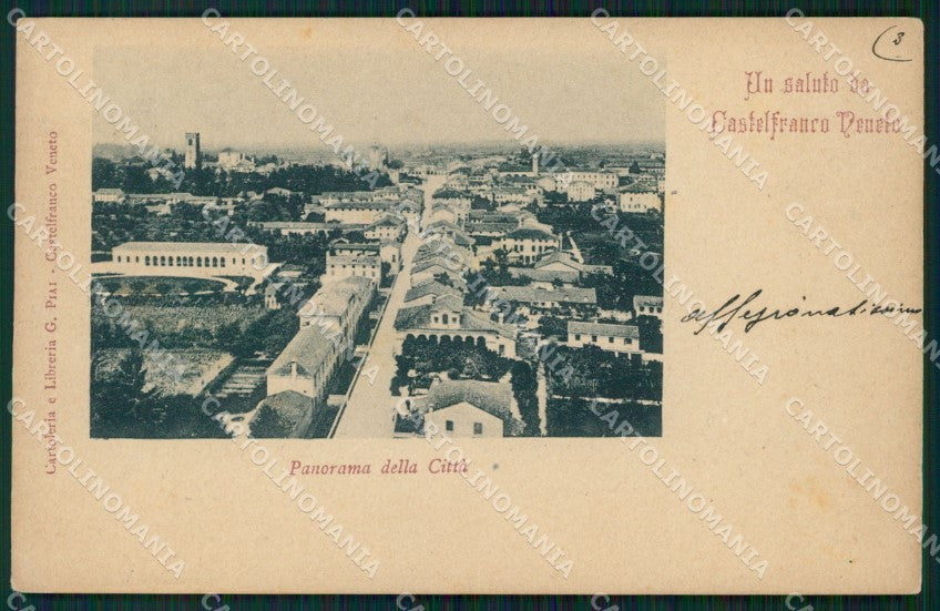 Treviso Castelfranco Veneto cartolina VK0321 – fronte