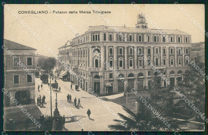 Treviso Conegliano Palazzo della Marca Trivigiana cartolina VK0330 – fronte