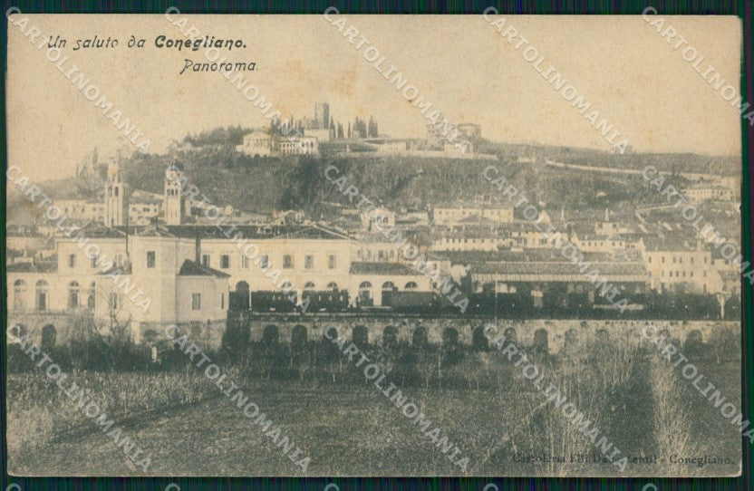 Treviso Conegliano Treno cartolina VK0352 – fronte