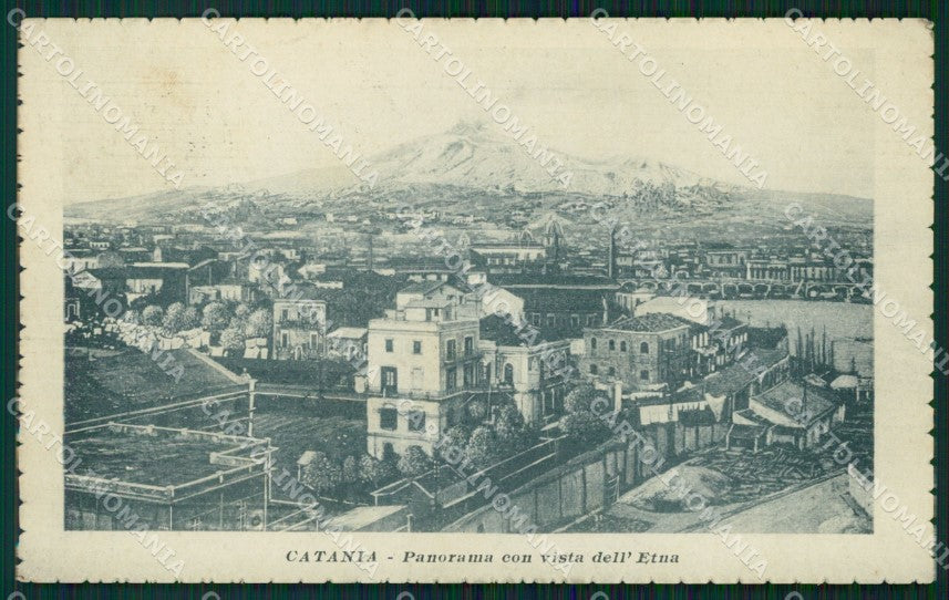 Catania Città Etna cartolina VK0371 – fronte