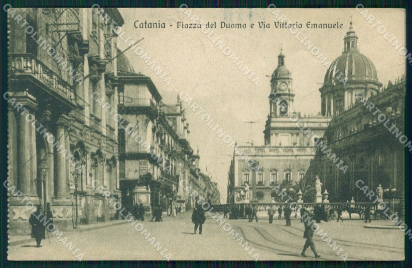 Catania Città Duomo cartolina VK0382 – fronte