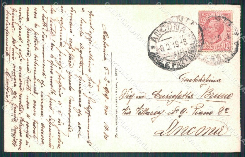 Catania Città cartolina VK0385 – retro