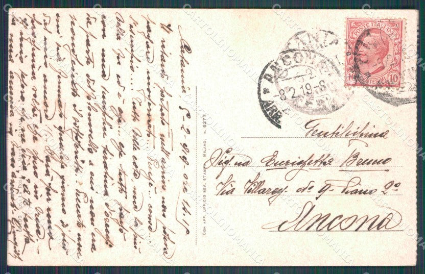 Catania Città Porto Navi cartolina VK0390 – retro