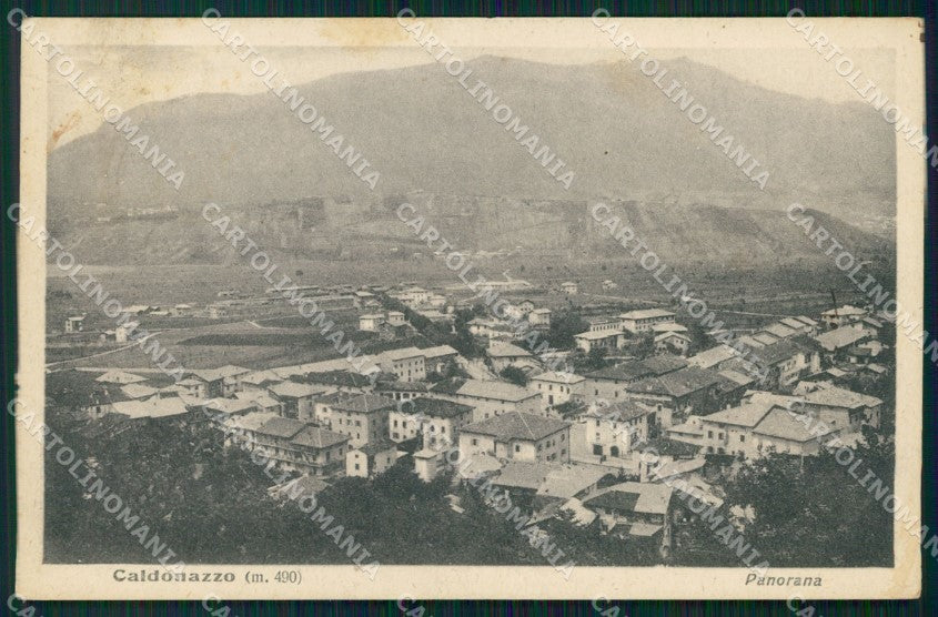 Trento Caldonazzo cartolina VK0415 – fronte