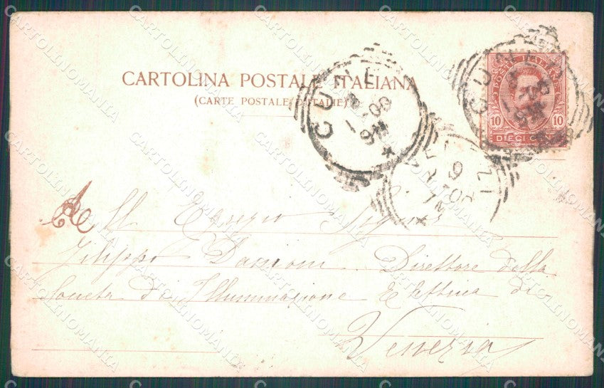 Cuneo Città Posta cartolina VK0421 – retro