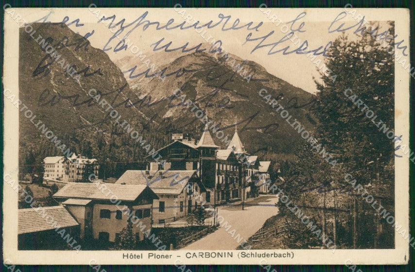 Bolzano Dobbiaco Carbonin PIEGHINA cartolina VK0431 – fronte