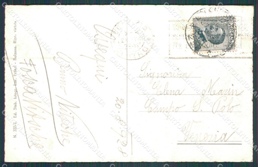 Bolzano Brennero Colle Isarco cartolina VK0433 – retro