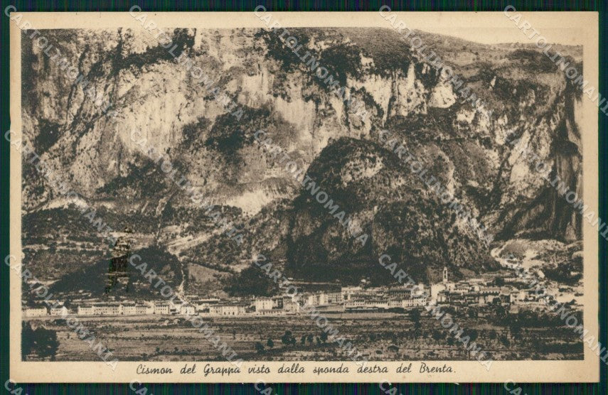 Vicenza Cismon del Grappa cartolina VK0452 – fronte