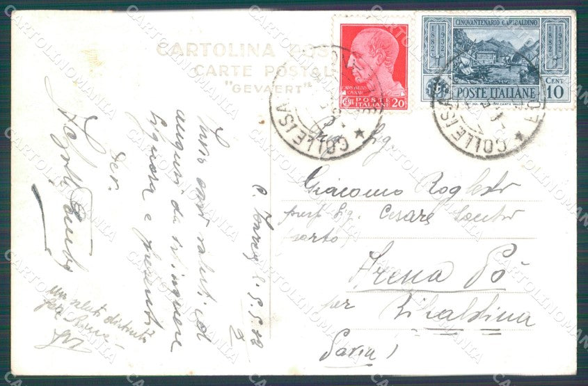 Bolzano Brennero Colle Isarco PIEGHINE Foto cartolina VK0453 – retro
