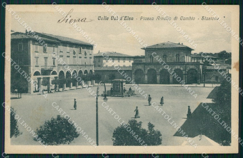 Siena Colle Val d'Elsa Stazione cartolina VK0501 – fronte