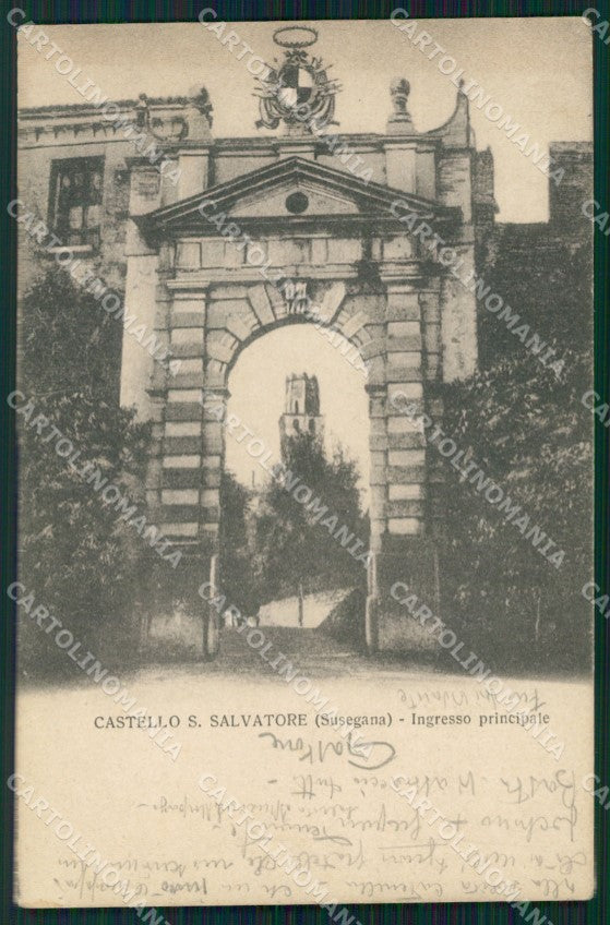 Treviso Susegana Castello PIEGHINA cartolina VK0503 – fronte