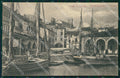 Brescia Desenzano Lago di Garda Barche RIFILATA cartolina VK0507 – fronte