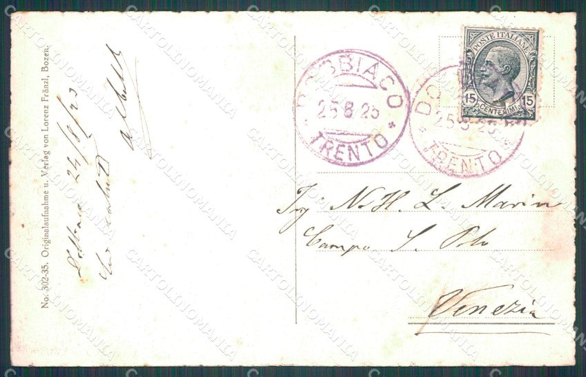 Bolzano Dobbiaco cartolina VK0515 – retro