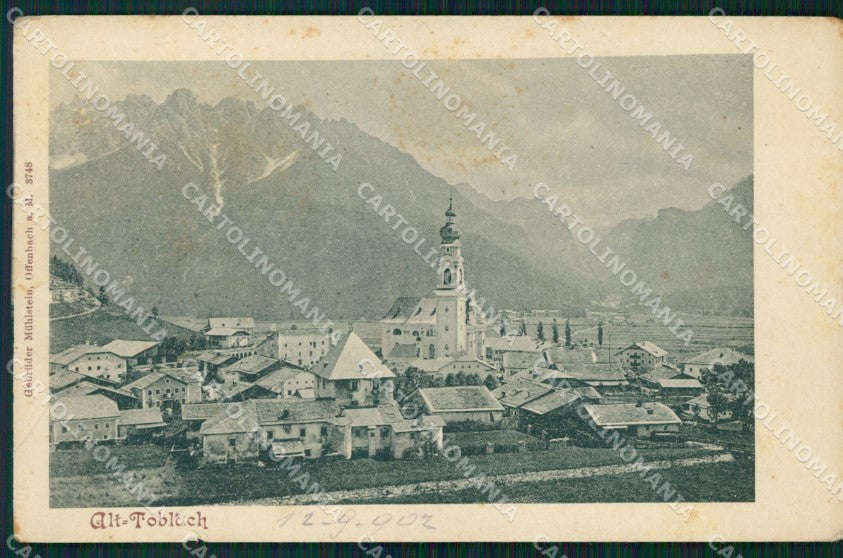 Bolzano Dobbiaco STRAPPINO cartolina VK0516 – fronte