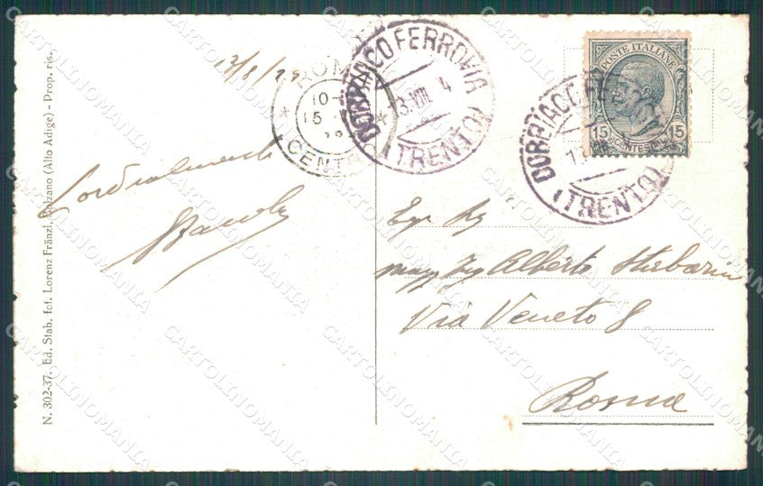 Bolzano Dobbiaco Lago di cartolina VK0519 – retro