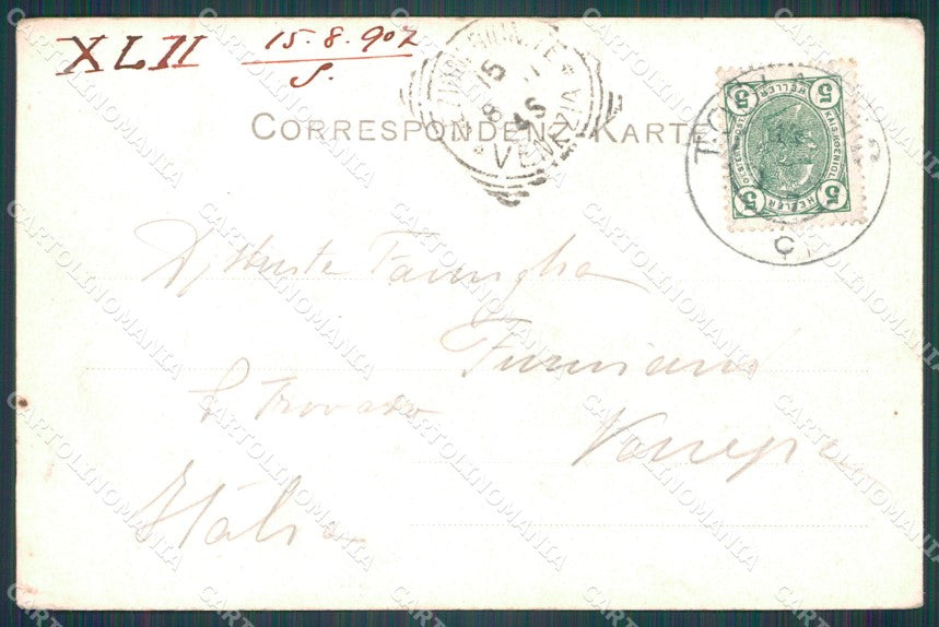 Bolzano Dobbiaco Neu Toblach cartolina VK0521 – retro