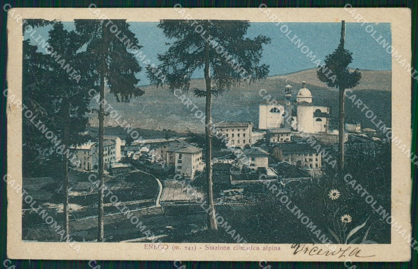 Vicenza Enego PIEGHINE STRAPPINO cartolina VK0530 – fronte