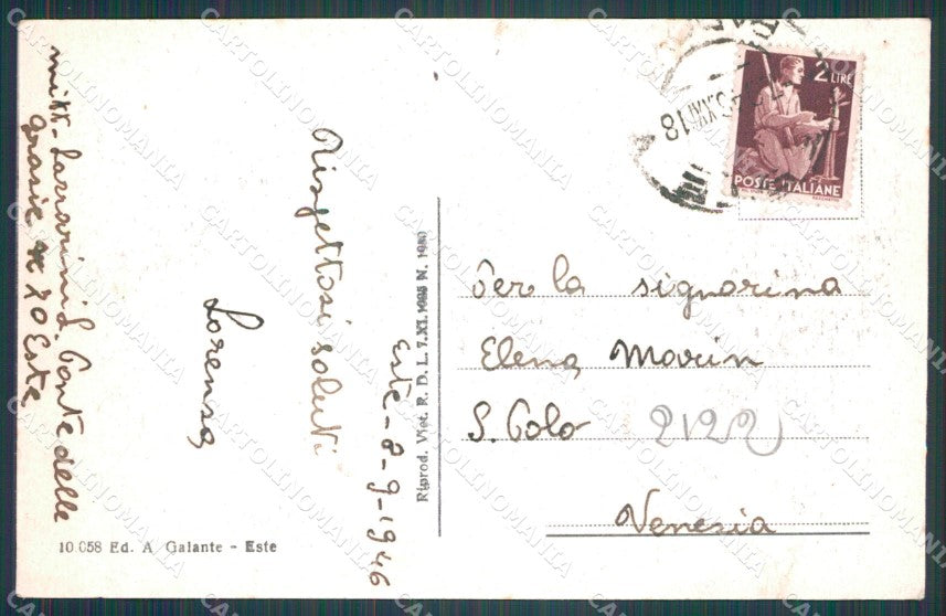 Padova Este cartolina VK0540 – retro