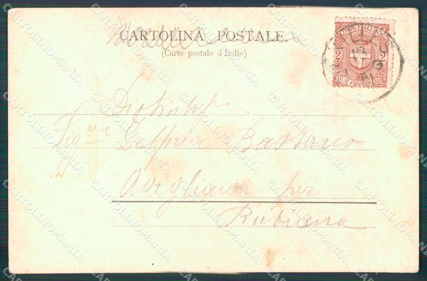 Torino Exilles Cascata PIEGHINA cartolina VK0550 – retro