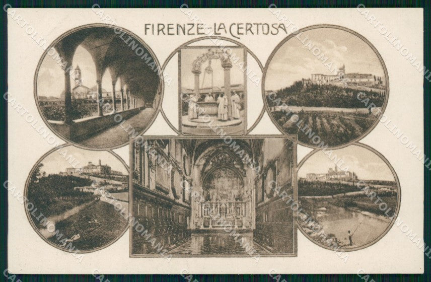 Firenze Città La Certosa cartolina VK0567 – fronte