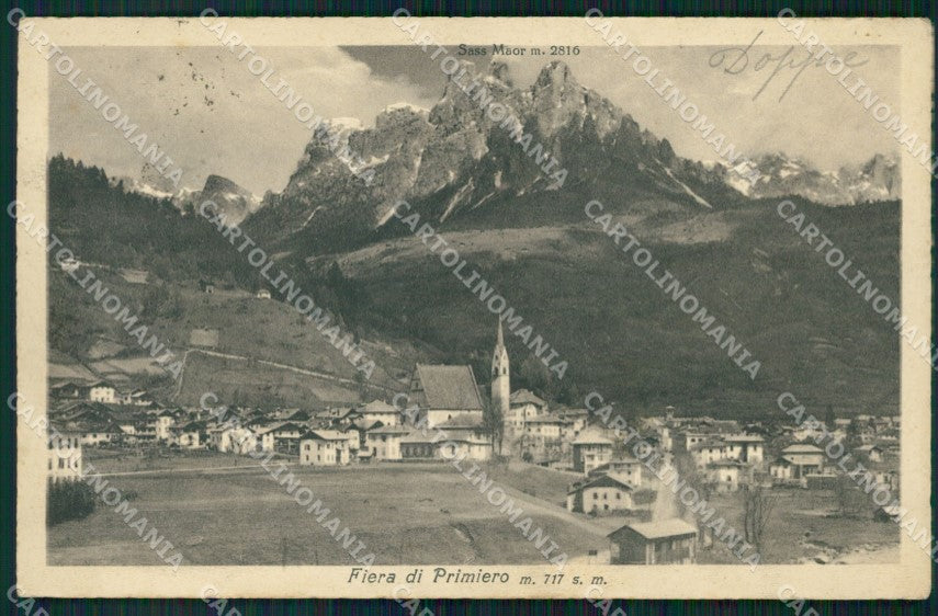Trento Fiera di Primiero cartolina VK0569 – fronte
