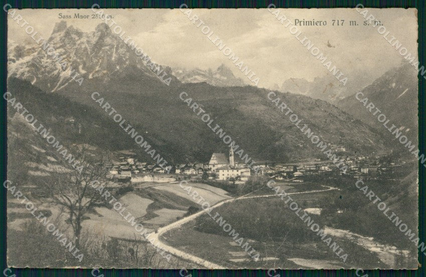 Trento Primiero cartolina VK0589 – fronte