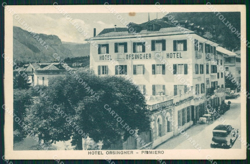 Trento Primiero Auto cartolina VK0593 – fronte