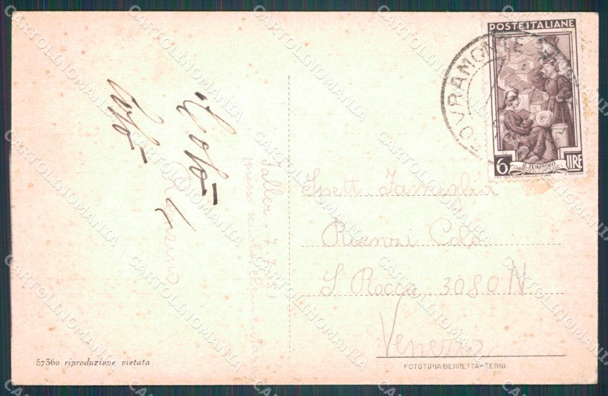 Belluno Feltre cartolina VK0603 – retro