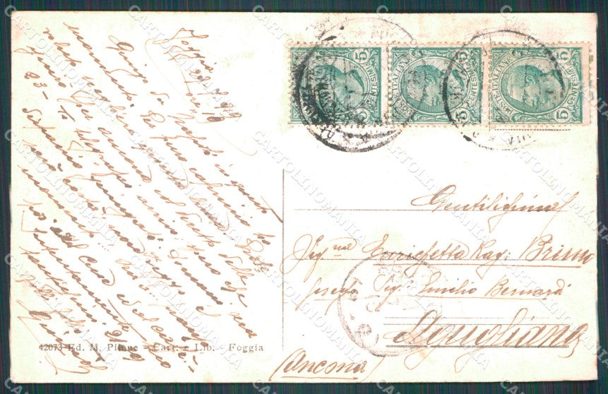 Foggia Città Prefettura cartolina VK0613 – retro