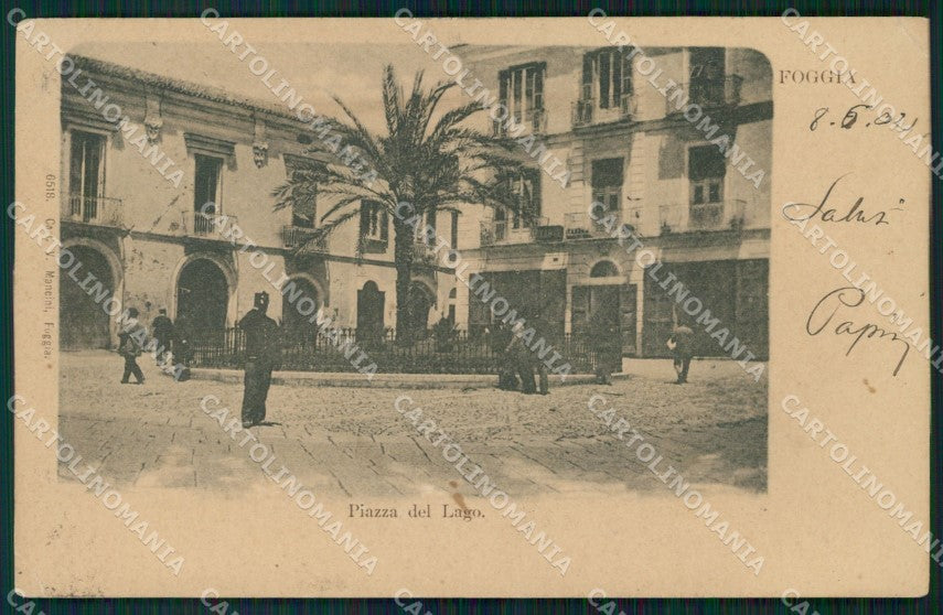 Foggia Città PIEGHINE cartolina VK0623 – fronte