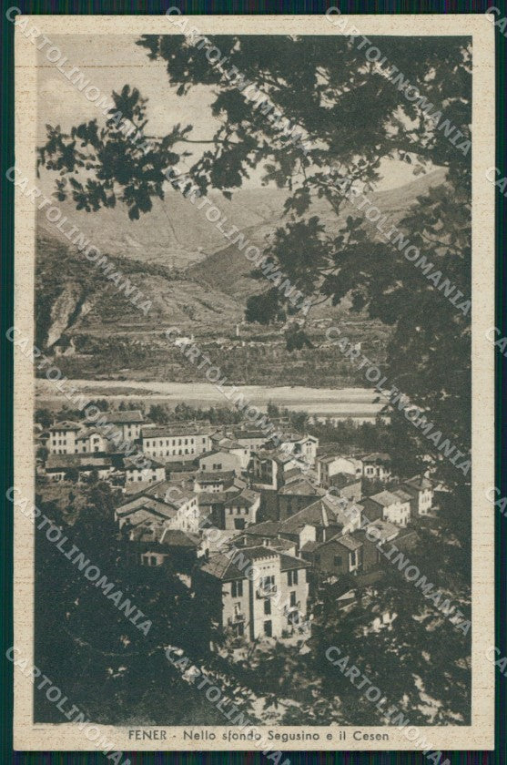 Belluno Alano di Piave Fener Segusino e Cesen cartolina VK0638 – fronte