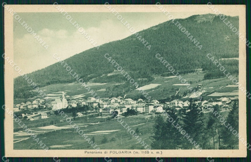 Trento Folgaria cartolina VK0640 – fronte
