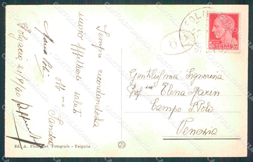 Trento Folgaria cartolina VK0640 – retro