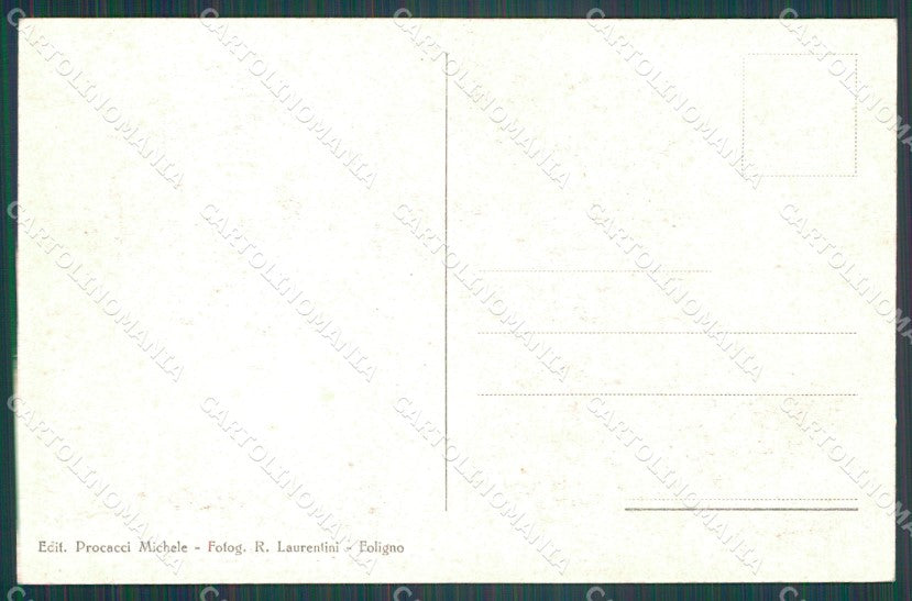 Perugia Foligno Camera Commercio cartolina VK0659 – retro