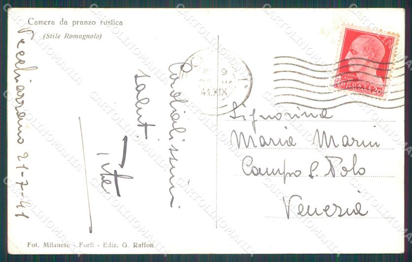 Forlì Vecchiazzano Foto cartolina VK0670 – retro
