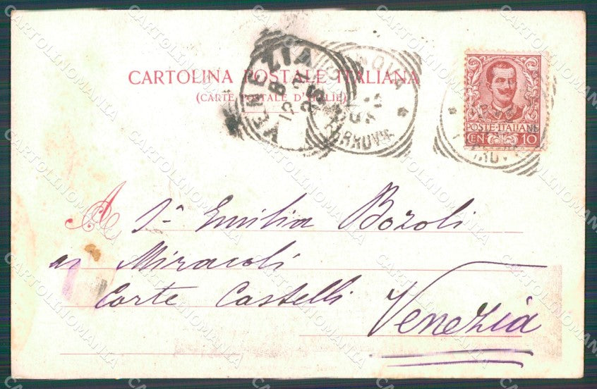 Genova Città Via Baldi cartolina VK0677 – retro