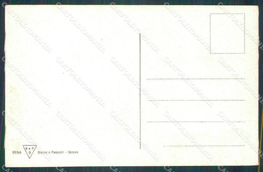 Genova Città Via Andrea Podestà cartolina VK0683 – retro